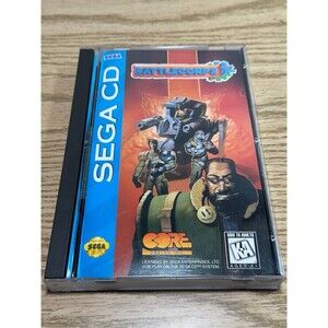 Battlecorps (Sega CD, 1993) CIB Complete w/ Manual Tested‎